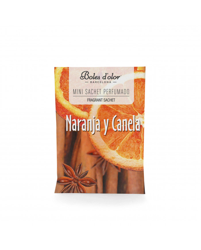 Mini Saco Laranja e Canela