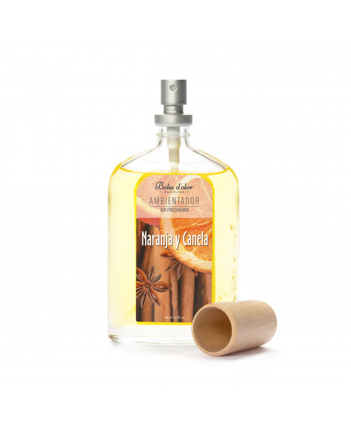 Spray Ambientador Laranja e Canela