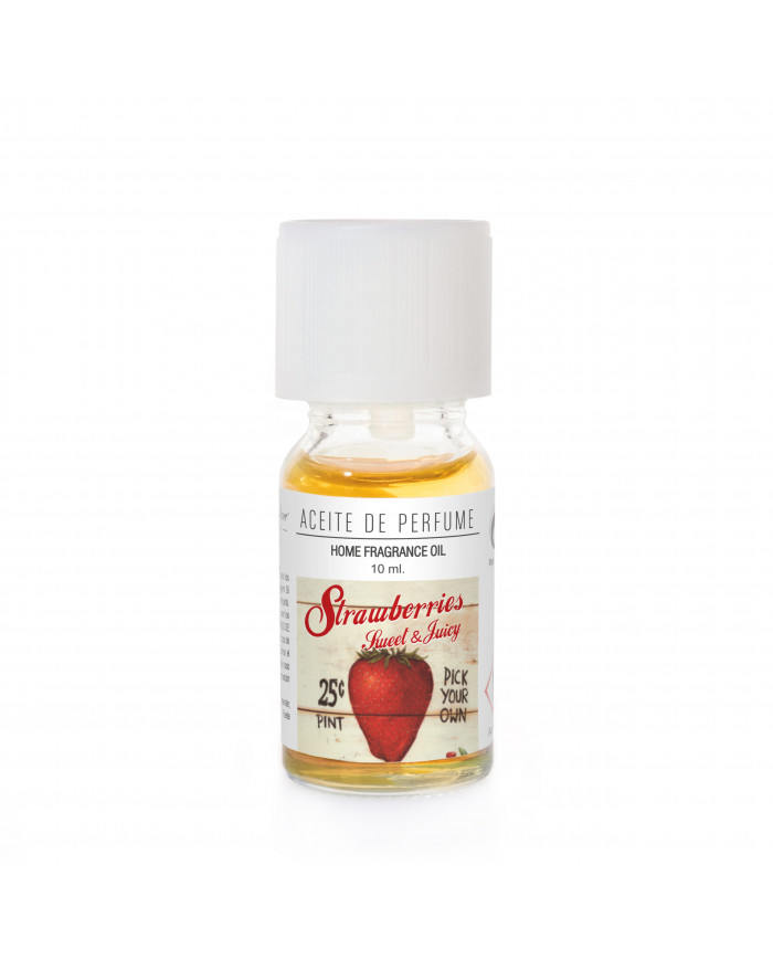 Óleo de Perfume Strawberries, Sweet & Juicy
