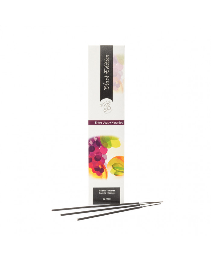 Incenso Black Edition Entre Uvas e Laranjas