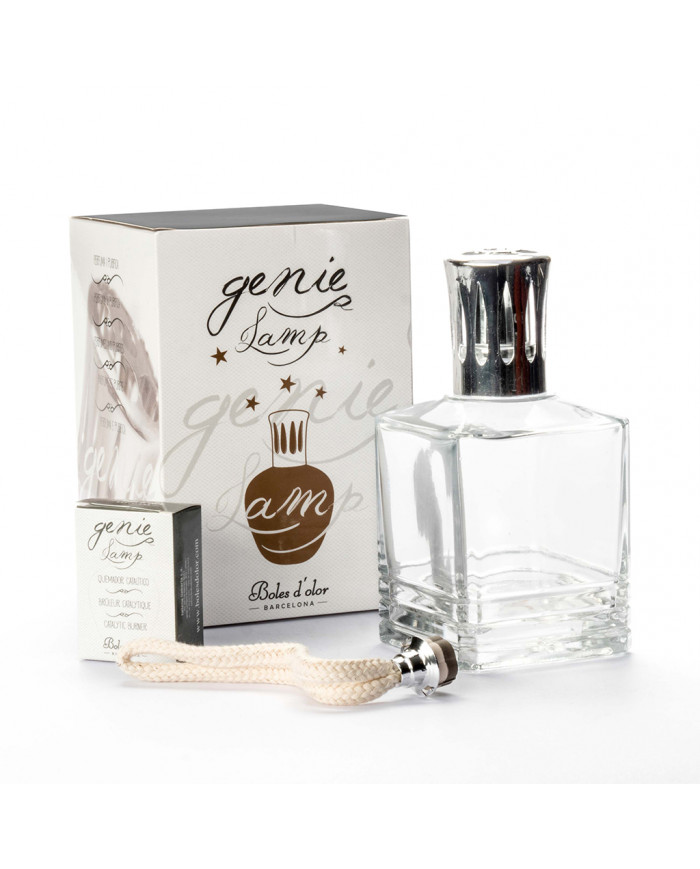 Genie Lamp Cube Transparent