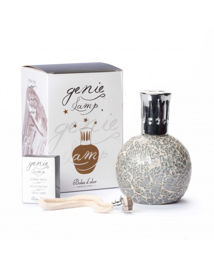 Genie Lamp Sphere Mosaic Branco