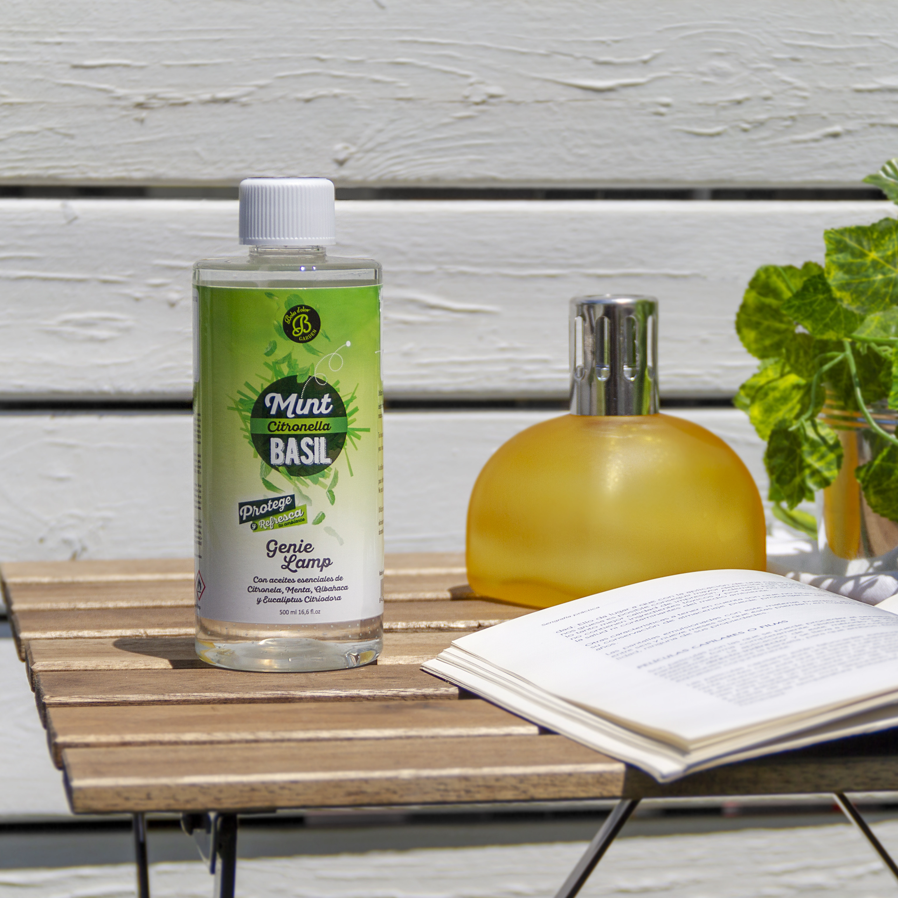 Mint, Citronella e Basil